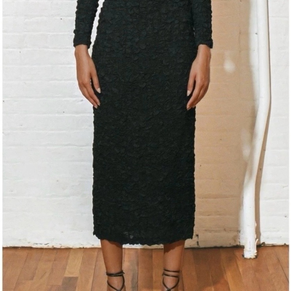 Mara Hoffman Black Tavi Skirt